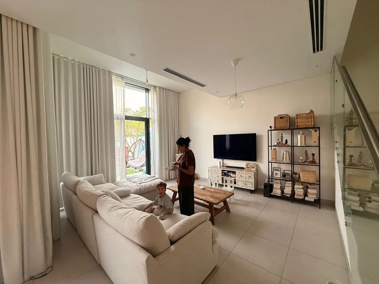 The lived-in townhouse, photo 12, shot on the agent's phone