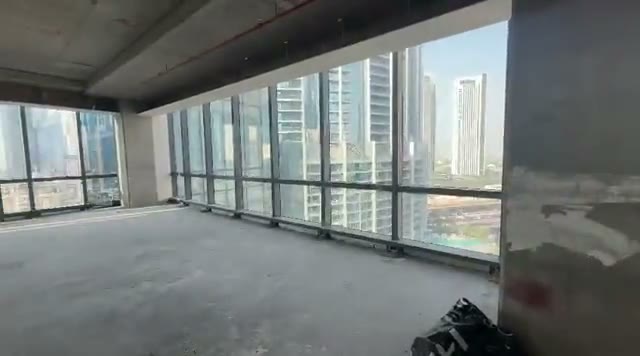 The office under construction in Business Bay before editing
